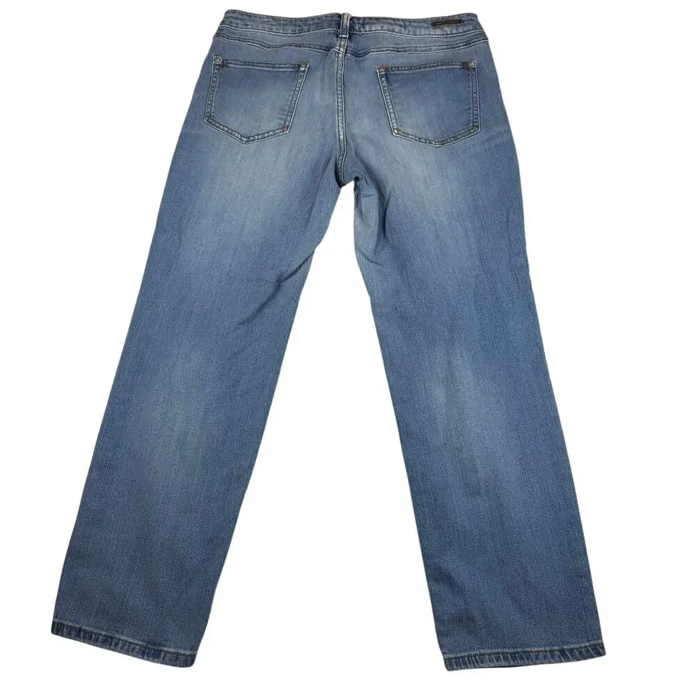 Pilcro Letterpress Anthropologie Slim Boyfriend Jeans 30 - Picture 2 of 6